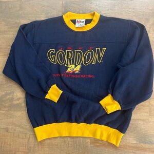 VTG Jeff Gordon NASCAR Sweatshirt Medium Chase Authentics 90s Racing Crewneck